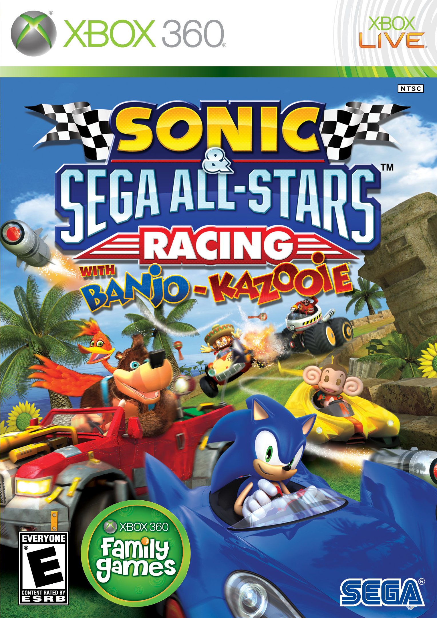 sonic all stars racing