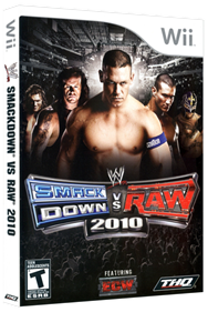 WWE SmackDown vs. Raw 2010 - Box - 3D Image