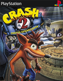 Crash Bandicoot 2: Cortex Strikes Back - Fanart - Box - Front Image