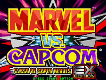 Marvel vs. Capcom: Clash of Super Heroes - Screenshot - Game Title Image