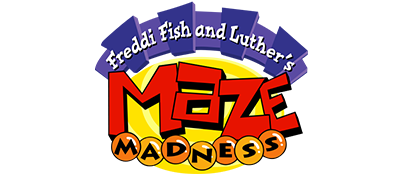 Freddi Fish and Luther's Maze Madness - Clear Logo
