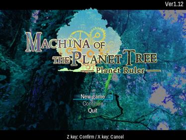 Machina of the Planet Tree ~Planet Ruler~ - Screenshot - Gameplay Image