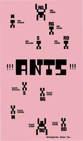 !!!Ants!!! - Box - Front Image