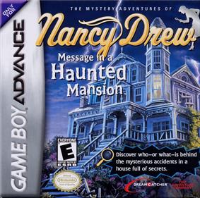 Nancy Drew: Message in a Haunted Mansion - Box - Front Image
