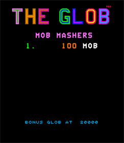 The Glob - Screenshot - High Scores Image