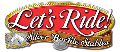 Let's Ride! Silver Buckle Stables - Clear Logo Image