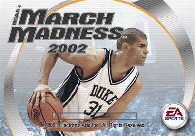 NCAA March Madness 2002 - Screenshot - Game Title Image