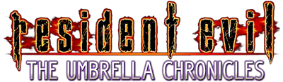 Resident Evil: The Umbrella Chronicles - Clear Logo Image