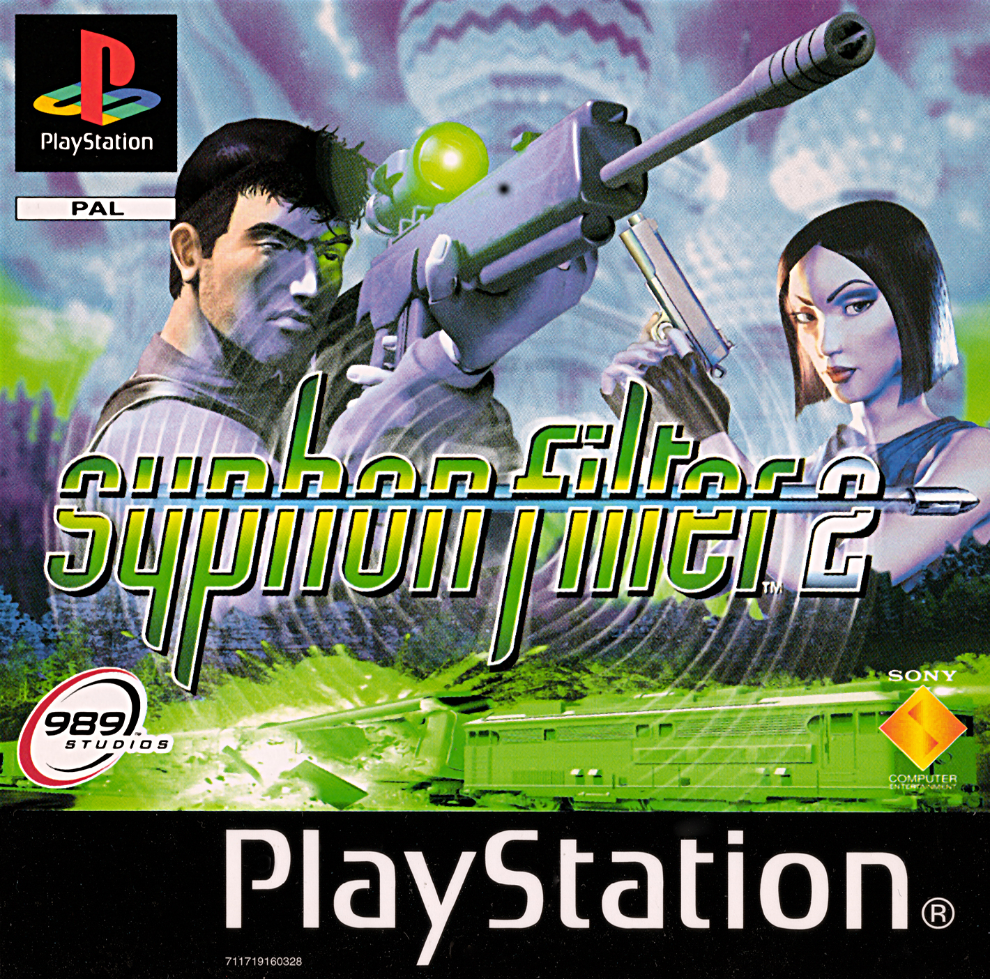 Syphon Filter Original Disc / Game for PSX / PS1 NTSC -  Hong Kong