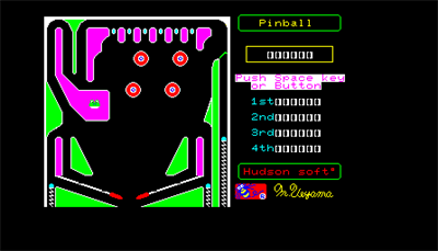 Pinball - Screenshot - High Scores Image