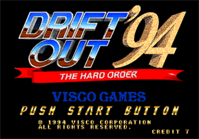 Drift Out '94: The Hard Order - Screenshot - Game Title Image