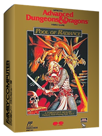 Advanced Dungeons & Dragons: Pool of Radiance - Box - 3D Image