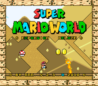 Super Mario World: Expansion Deluxe  - Screenshot - Game Title Image