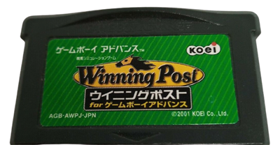 Winning Post for Game Boy Advance - Cart - Front Image
