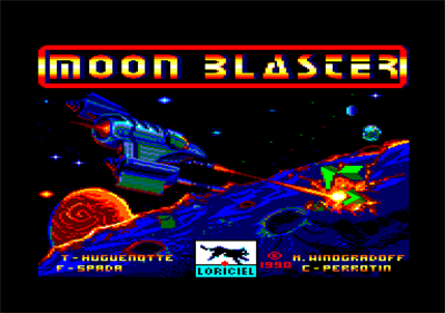 Moon Blaster - Screenshot - Game Title Image