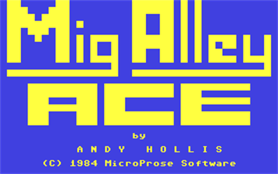 MiG Alley Ace - Screenshot - Game Title Image