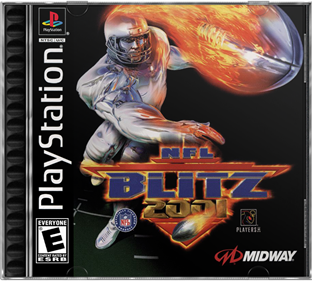 NFL Blitz 2001 - Box - Front - Reconstructed Image