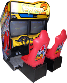 Ridge Racer 2 - Arcade - Cabinet Image