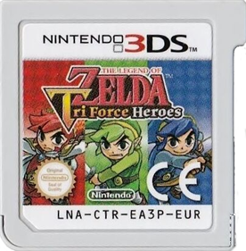 The Legend of Zelda: Tri Force Heroes - Cart - Front Image