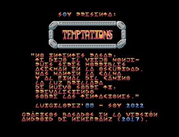 Temptations - Screenshot - Game Title Image