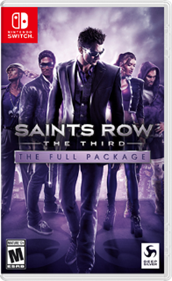 Saints Row: The Third: The Full Package - Box - Front - Reconstructed