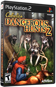 Cabela's Dangerous Hunts 2 - Box - 3D Image