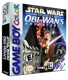 Star Wars Episode I: Obi-Wan's Adventures - Box - 3D Image