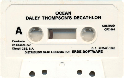 Daley Thompson's Decathlon - Cart - Front Image