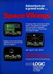 Space Vikings - Advertisement Flyer - Front Image