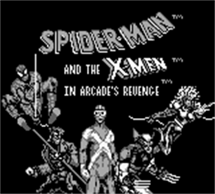 Spider-Man & X-Men: Arcade's Revenge - Screenshot - Game Title Image