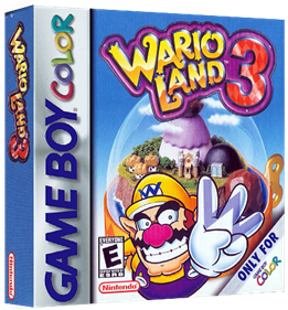 Wario Land 3 - Box - 3D Image