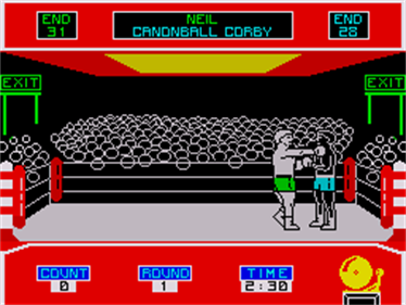 Barry McGuigan World Championship Boxing - Screenshot - Gameplay Image
