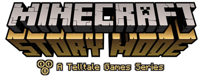 Minecraft: Story Mode - Clear Logo Image