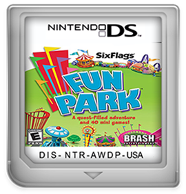 Six Flags: Fun Park - Fanart - Cart - Front