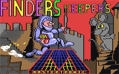 Finders Keepers (Mastertronic) - Screenshot - Game Title Image