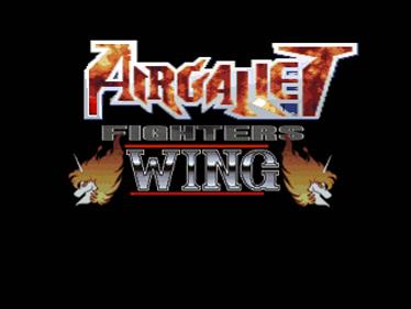 Airgallet Fighters Wing - Screenshot - Game Title Image