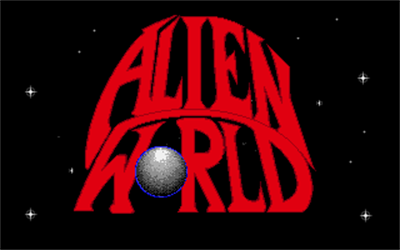 Alien World - Screenshot - Game Title Image