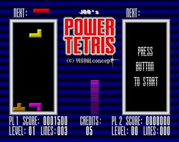 Power Tetris - Screenshot - Gameplay Image