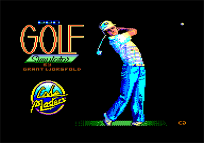 Pro Golf Simulator - Screenshot - Game Title Image