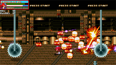 Sonic Super Jam: Sonic ZX  - Screenshot - Gameplay Image