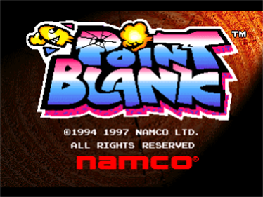 Point Blank - Screenshot - Game Title Image