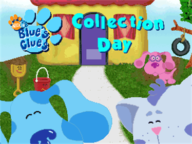 Nick Jr Blue's Clues: Collection Day - Screenshot - Game Title Image