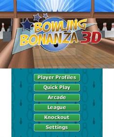 Bowling Bonanza 3D - Screenshot - Game Title Image