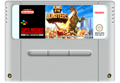 King of the Monsters - Fanart - Cart - Front Image
