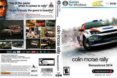 Colin McRae Rally (2014) - Fanart - Box - Front Image