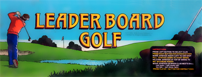 Leader Board Golf - Arcade - Marquee Image