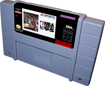 NBA Live 95 - Cart - 3D Image