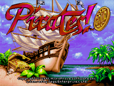 Pirates! Gold - Screenshot - Game Title Image