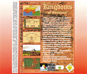 Kingdoms of Germany - Box - Back Image