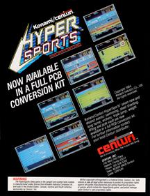 Hyper Sports - Advertisement Flyer - Front Image